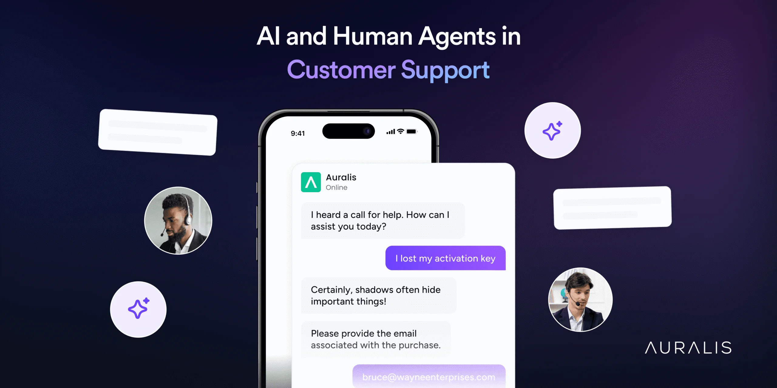 Balance AI and Human Agents in Customer Support